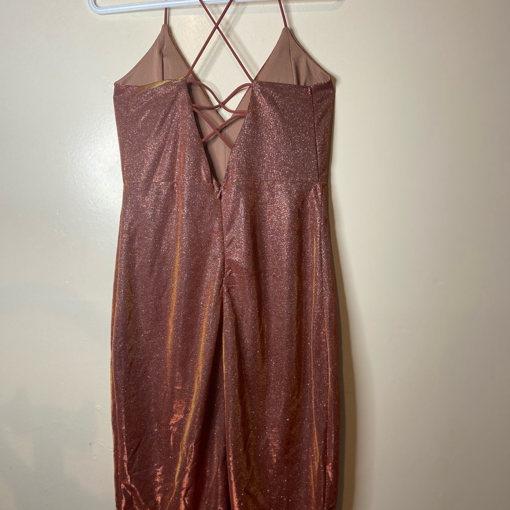 Pink sparkly dress